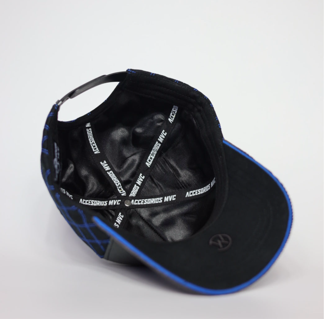Gorra “Aqui No Acaba el Brillo” x Robertito Salas (Azul)